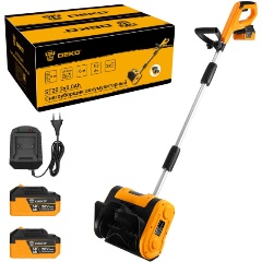 Изображение товара Снегоуборщик аккумуляторный DEKO ST20, 20В, 2*5.0Ач (085-4442)