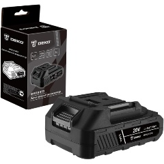 Изображение товара Аккумулятор DEKO UNV3.0 STD Li-ion 20 В 3 Ач для электроинструментов