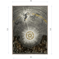 Изображение товара Картина Алексей Макаров Звездочка 130х95 см на холсте в раме