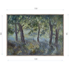 Изображение товара Картина ДЕКОР ДЕПО Чудеса сбываются Матовый холст 95х130 см