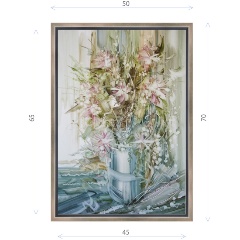 Изображение товара Картина ДЕКОР ДЕПО Михаила Харитонова Букет для любимой 70х50 см