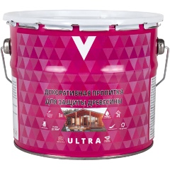 Изображение товара Декоративная пропитка для дерева V Ultra, шелковистая полуматовая, 3 л, палисандр