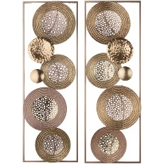 Изображение товара Декоративное настенное металлическое панно Tomas Stern 93053 90х31 см дизайн арт