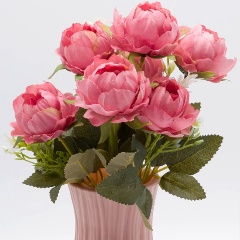 Изображение товара Искусственный букет пионов АЙРИС 30 см для декора интерьера