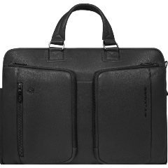 Изображение товара Деловая сумка Piquadro Cronus CA6025S134/N для ноутбука 15.6 черная натуральная кожа
