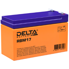 Изображение товара DELTA BATTERY Аккумуляторная батарея DELTA RBM17