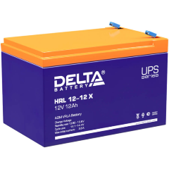 Изображение товара Аккумуляторная батарея для ИБП DELTA BATTERY HRL 12-12 X