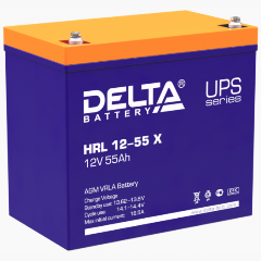 Изображение товара Аккумуляторная батарея для ИБП DELTA BATTERY HRL 12-55 X