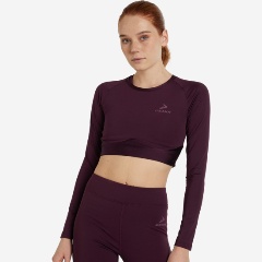 Изображение товара Лонгслив DEMIX 122350-X4 женский, цвет сливовый, размер 42