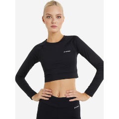 Изображение товара Лонгслив DEMIX 122694-99 женский, цвет черный, размер 42