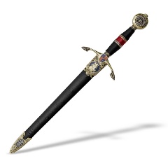 Изображение товара Кинжал Черный Принц ART GLADIUS AG-550