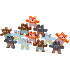 Изображение товара Деревянная игрушка ФАБРИКА ФАНТАЗИЙ 114814 Баланс Лесная сказка