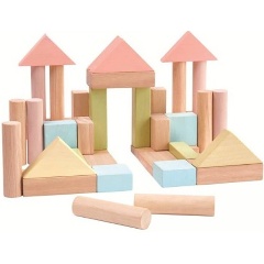 Изображение товара Деревянный конструктор PLAN TOYS 5507 (40 кубиков)