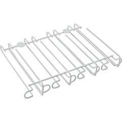 Изображение товара Держатель кухонный для бокалов Metaltex 36.49.12 навесной белый из стали