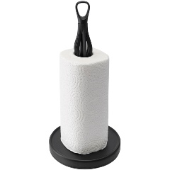 Изображение товара Держатель для бумажных полотенец Umbra Ribbon черный практичный интерьерный аксессуар