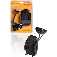 Изображение товара Держатель для телефона Airline AMS-U-13 на лобовое стекло/торпедо, на металлической штанге