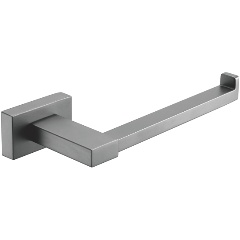 Изображение товара Держатель для туалетной бумаги Shevanik SG5615T из оружейной стали, настенный монтаж