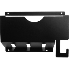 Изображение товара Держатель для угловых шлифмашинок до 230мм REXANT, настенный, с крючками, черный (38-0658)