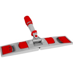 Изображение товара Держатель МОПа LuscanProf универсальный 50х11см пластик серый красный