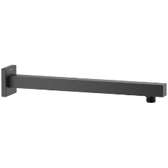 Изображение товара Держатель верхнего душа настенный 350 мм AQUATEK, матовый черный AQ2175MB