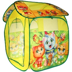 Изображение товара Детская игровая палатка ИГРАЕМ ВМЕСТЕ GFA-CATS-R Коты