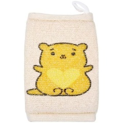 Изображение товара Детская мочалка VIVAL брикет из хлопка с рисунком