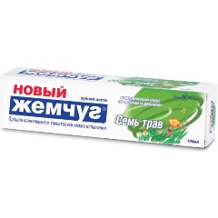 Изображение товара Зубная паста НОВЫЙ ЖЕМЧУГ Семь трав, 100 мл