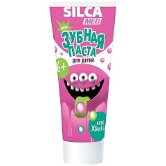 Изображение товара Детская зубная паста SILCAMED со вкусом Жвачки, 65 г