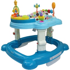 Изображение товара Ходунки Nuovita Apertura Azzurro с игровой панелью и качалкой