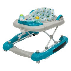 Изображение товара Детские ходунки Nuovita Chance Azzurro Bianco 3 в 1 с игровой панелью