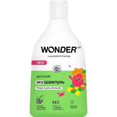 Изображение товара Детский экошампунь WONDER LAB танцующая маракуйя, 0+, без слез