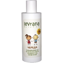 Изображение товара Детский гель для душа на растительных маслах 2 в 1 LEVRANA Череда, 250 мл