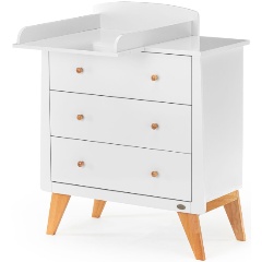 Изображение товара Комод Nuovita Stanzione Inizio, Bianco, Natural/Белый