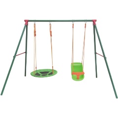 Изображение товара Детский игровой комплекс DFC RBS-01 с качелями для улицы