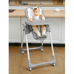 Изображение товара Стульчик для кормления Amarobaby Allure серый