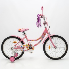 Изображение товара Подростковый велосипед 20 ZIGZAG FORIS розовый - безопасный легкий и яркий