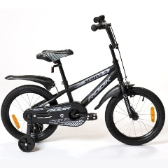 Изображение товара Подростковый велосипед Rook Sprint 20, Черный для детей 6-8 лет