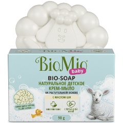 Изображение товара Детское крем-мыло BioMio, 90 г