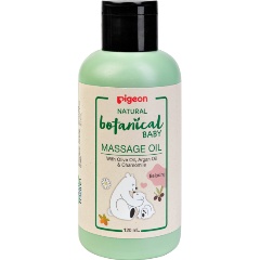 Изображение товара Детское массажное масло PIGEON Natural Botanical, 120 мл