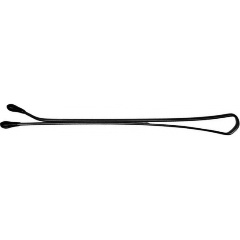 Изображение товара Невидимки DEWAL черные, прямые 60 мм, 60 шт