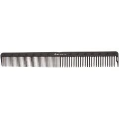 Изображение товара Расческа рабочая DEWAL CARBON black комбинированная, черная 18 см