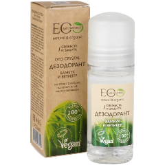 Изображение товара Дезодорант-антиперспирант шариковый ECOLAB Deo Crystal Бамбук и Ветивер, 50 мл