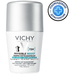 Изображение товара Дезодорант-антиперспирант VICHY Invisible защита от пота 72 часа, 50 мл
