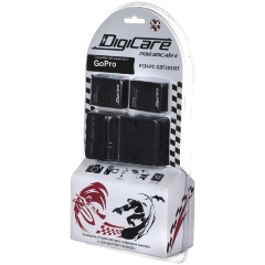 Изображение товара Комплект Digicare Powercam II - зарядное устройство и два аккумулятора для GoPro Hero 3