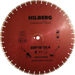 Изображение товара Диск алмазный Hilberg 600*25,4 Industrial Hard HI812