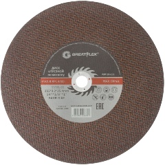 Изображение товара Диск отрезной по металлу Greatflex T41-355 х 3,2 х 25,4 мм, класс Master