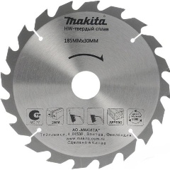 Изображение товара Диск пильный MAKITA для дерева, 185x30/20x3.2x24T