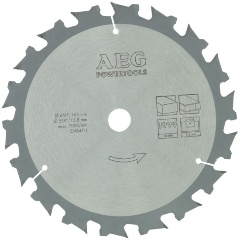 Изображение товара Пильный диск по дереву AEG 165x15.8 мм 18Z 4932430366 профессиональный инструмент