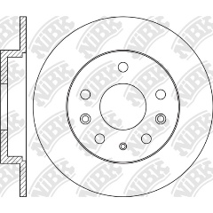 Изображение товара Диск тормозной NiBK RN1208, 1 шт
