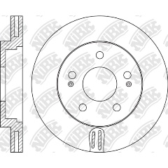 Изображение товара Диск тормозной NiBK RN1252, 1 шт